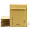 OFITURIA 5 Sobres Acolchados de Papel Burbuja Interior de Polietileno, Color Marrón, Bolsas para Envíos con Capacidad para Albergar Documentos de una superficie máxima de 150x215 mm, COM0325