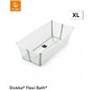 Stokke Flexi Bath vaschetta da bagno pieghevole X-Large - Transparent Green