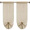 emmevi Tende Pacchetto Regolabile Coppia 2Pz Porta Finestra A Vetro Mod.TENDA_PACCHETTO 1 CONF 60X150 BEIGE