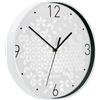 Leitz Wow Orologio da Parete al Quarzo, Adatto per Ufficio, Cucina, Soggiorno e Bagno, 29 cm, Bianco