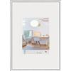 walther design argento 42 x 59,4 cm (DIN A2) con vetro artistico, cornice in plastica New Lifestyle KVX426S