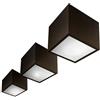 Panzeri Three 11 lampada da parete o soffitto LED