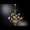 Metal Lux Metallux Dedalo lampadario 12 luci
