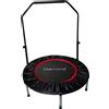 JK FITNESS DIAMOND TRAMPOLINO CON MANIGLIONE TCM