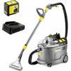 Karcher PRO Puzzi 9/1 Bp Pack Adv - Lavasuperfici tessili a batteria - 36 V