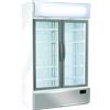 CoolHead Vetrina refrigerata Nera Modello TKG1000H Luce interna a LED con opalina