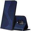 ZONNAVI Cover per Xiaomi Redmi Note 9 PRO/Redmi Note 9S, Flip Custodia Pelle PU con [Slot Cart] [Magnetica], Cover a Libro Portafoglio per Xiaomi Redmi Note 9 PRO/Redmi Note 9S (Blu)