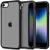 Spigen Cover Ultra Hybrid Frost Compatibile con iPhone SE 2022 5G, iPhone SE 2020, iPhone 8 e iPhone 7 - Nero
