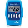 Compex Fit 1.0 Elettrostimolatore, Blu Motor Point Penna, Argento, Standard