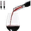 COSYALL Aeratore Elettrico per vino, Decanter per Vino Aperitivo Accessori  Ossigenatore Ricaricabile del Vino, Dispositivo per Versare il Vino con  Sacchetto per la Polvere (Nero) : : Casa e cucina