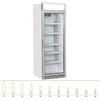 Frigo Vetrina Bibite capacità 380Lt. - Dim.cm. 59,5x59,8x199,4