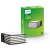 Philips Shades Applique LED, Lampada da Esterno, Resistente a Intemperie IP44, Luce Verticale, Durevole, Alluminio, Grigio Antracite, Design Moderno, Lampadina E27 Venduta Separatamente