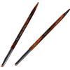 Prym Punte per Ferri da Maglia circolari Natural, Colorate, Corte, 8,7 cm, 3,50 mm, Legno, Multicolore, 3,5 mm