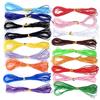 Xiaomoyu Cordoncino Elastico, Cordino Colorato, 18 Colori 90 Yards Filo Elastico per Bracciali, Fili Filo Cordoncino Cotone per Braccialetti Collane Perline