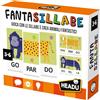 HEADU - Fantasillabe - Gioca con le Sillabe e Crea Animali Fantastici | Gioco Educativo 3 4 5 6 Anni, Imparare a Leggere, Giochi Lettura Bambini, Idea Regalo Compleanno Bambini Piccoli, Made in Italy