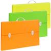 FAVORIT Valigetta Polionda Fluo -36,5x56,5cm - dorso 5,5cm - colori assortiti - Favorit (unità vendita 1 pz.)