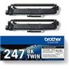 Brother - Bundle di 2 Toner - Nero - TN-247BKTWIN - 3.000 pag (unità vendita 1 pz.)