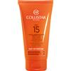 Collistar crema abbronzante protettiva viso e corpo water resistant spf 15 150 ML