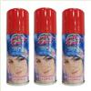 Virsus 3 bombolette Spray da 100 ml di Colore Rosso temporaneo per Capelli, colora i Tuoi Capelli per Feste Party e Eventi sia per Bambini e Ragazzi lacca Colorata Rossa