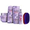 Elvive KIT L'ORÉAL PARIS ELVIVE HYDRA HYALURONIC: shampoo + balsamo + maschera + siero + spazzola capelli