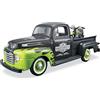 Maisto Bauer Spielwaren Maisto 532171 - Harley Davidson Ford F-1 Pickup '48 + FL Panhead '48, in Scala 1:24