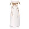 rokrist Vaso Bianco in Ceramica, Stile Minimalista per Tavolo Moderno - Decorazione per Casa, Interno, Camino, Camera da Letto, Cucina, Soggiorno, Scrivania
