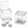C.X.Y. 24PZ CUBO SCATOLA PORTACONFETTI PLEXIGLASS 4.5CM*4.5CM*4.5 CM BOMBONIERE FAI DA TE