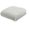 Gözze - Morbida Coperta Premium, Sensazione Cashmere, Microfibra, 130 x 170 cm - Argento