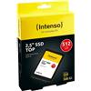 Intenso SSD INTERNO SATA III TOP 512GB,2.5 NERO 6Gb/s fino 520 MB/s INTENSO 3812450 480