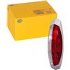Hella Luce perimetrale - Alogeno - 12V - Montaggio, esterno - ECE - Colore diffusore luce: chiaro/rosso - Dx/Attacco laterale - 2XS 008 479-011