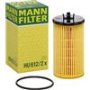 Mann Filter MANN-FILTER HU 612/2 x Filtro dell'olio - per Autovetture + veicoli commeriali