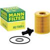 Mann Filter MANN-FILTER, HU 7009 z Filtro olio | Per Autovetture, Massime prestazioni filtranti, Protezione motore, Guarnizione alta qualità, Qualità originale OE