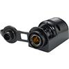 Hella Presa Corrente - 1a... Poli - Spina: Spina Piatta - Plastica - Colore alloggiamento/sede: Nero - Nero - DIN/ISO: 4165 - Blister - Quantità: 1-8JB 004 123-031