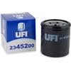 UFI Filters, Filtro Olio 23.452.00, Filtro Olio per Ricambio, Adatto a Auto, Applicabile su Diversi Modelli Hyundai e KIA