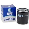 UFI Filters, Filtro Olio 23.413.00, Filtro Olio per Ricambio, Adatto a Auto, Applicabile su Diversi Modelli Ford, Mazda e Volvo