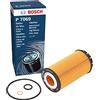 BOSCH Filtro olio F026407069 | Compatibile con: CHRYSLER VOYAGER IV, HYUNDAI ELANTRA III, ELANTRA III Stufenheck, SANTA FÉ I, TRAJET, TUCSON