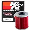 K&N Filtro Olio Powersports - Cartuccia 38x44mm compatibile con Beta, Kawasaki, Suzuki, LML (KN-207)
