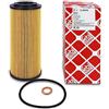 febi bilstein 26704 filtro olio con anelli tenuta, 1 unità