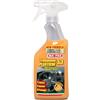 Ma-Fra Trattamento 3in1 Plastiche, Pulisce, Ravviva e Protegge Parti Interne dell'Auto, Ideale per Cruscotti e Guarnizioni, Crea Barriera Anti Raggi UV, Rallenta Formazione di Polvere, Formato 500ml