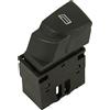 Taros Trade Centralina Alzacristalli Anteriore Single Pulsante Nero On-off-on Connettore 6 Pin