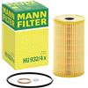 Mann Filter MANN-FILTER HU 932/4 x Filtro dell'olio - VEICOLI INDUSTRIALI + BUS