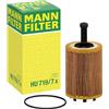 Mann Filter MANN-FILTER HU 719/7 x Filtro dell'olio - per Autovetture + veicoli commeriali
