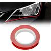 4R Quattroerre.it 10800 Stripes Strisce Adesive Eyeliner per Fari Auto, Rosso