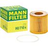 Mann Filter MANN-FILTER HU 710 x Filtro dell'olio - AUTOVETTURE + VEICOLI COMMERIALI