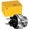 HELLA 6ZT 007 800-001 Termocontatto, Ventola radiatore, 12V, 2a... poli, Spina piatta, avvitato, Contatto di chiusura