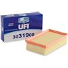 UFI Filters, Filtro Aria 30.319.00, Filtro Aria per Ricambio, Adatto a Auto, Applicabile su Diversi Modelli Nissan e Renault