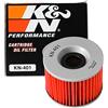 K&N Filtro Olio Powersports - Cartuccia 76x56mm compatibile con Yamaha, Kawasaki, Honda, Bimota, Benelli (KN-401)