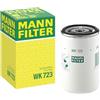 Mann Filter MANN-FILTER, WK 723 Filtro carburante | Per Autocarri e autobus, Protezione alimentazione, Protezione iniettori, Carburante pulito, Qualità originale OE