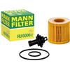 Mann Filter MANN-FILTER HU 6006 z Filtro dell'olio - per Autovetture + veicoli commeriali