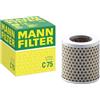 Mann Filter MANN-FILTER C 75 Filtro dell'aria - per Applicazioni fuori strada